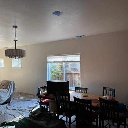 Dining Room Ceiling & Walls