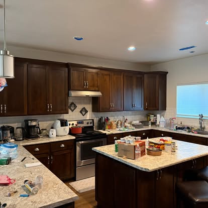 Interior Prep & Paint — Kitchen