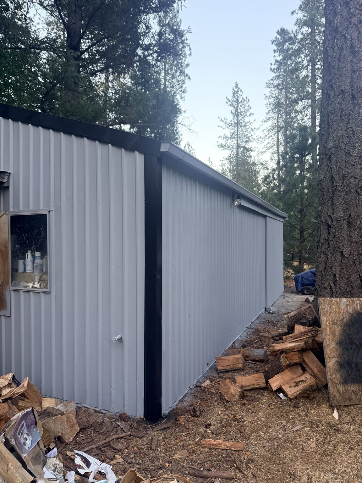 Metal Outbuilding Repaint