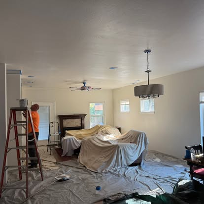 Painting work by Sky Line Solutions in Southern Oregon