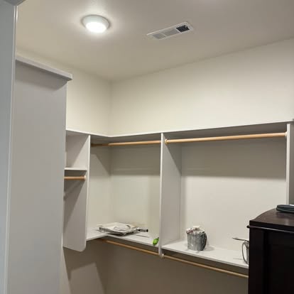 Closet Interior — Prep & Paint