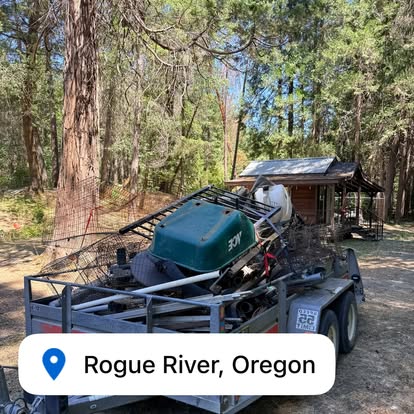 Dump Runs & Junk Removal work by Sky Line Solutions in Southern Oregon